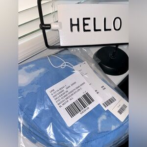 NWT BAGGU Medium Nylon Crescent Clouds